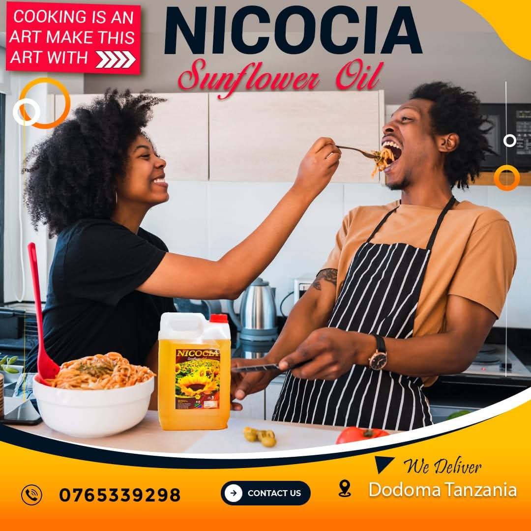 Mafuta ya  Alizeti - Nicocia Sunflower 5Ltr 