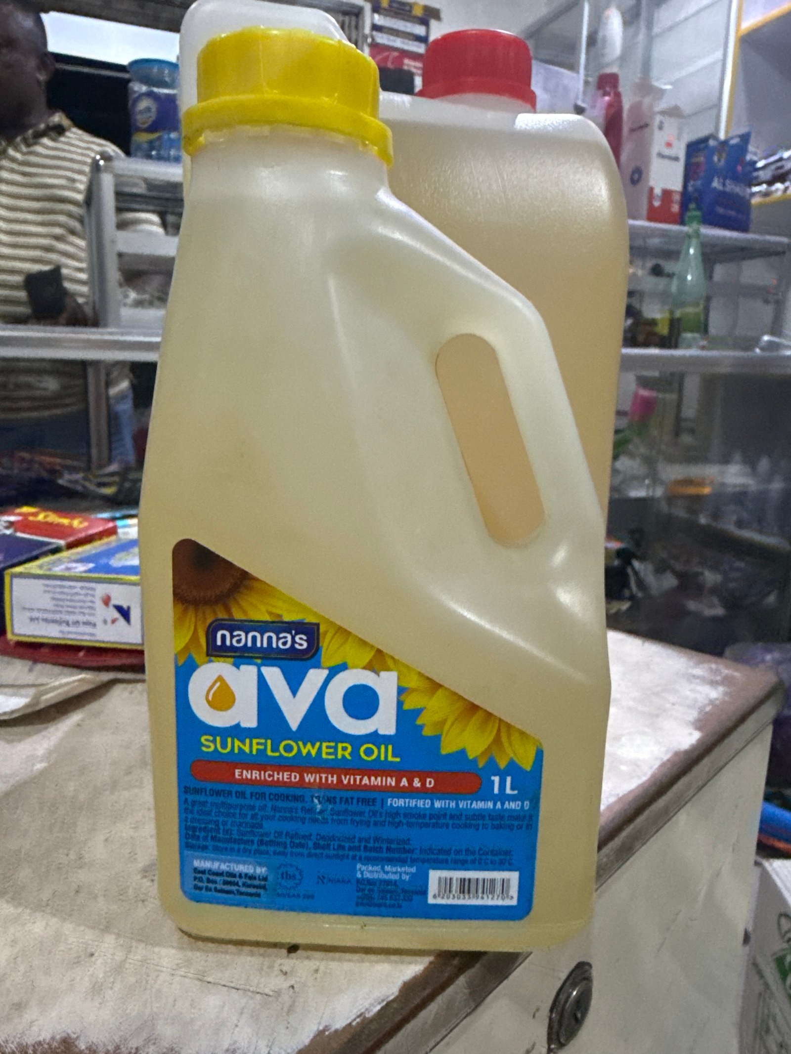 Ava Sunflower Oil 1L