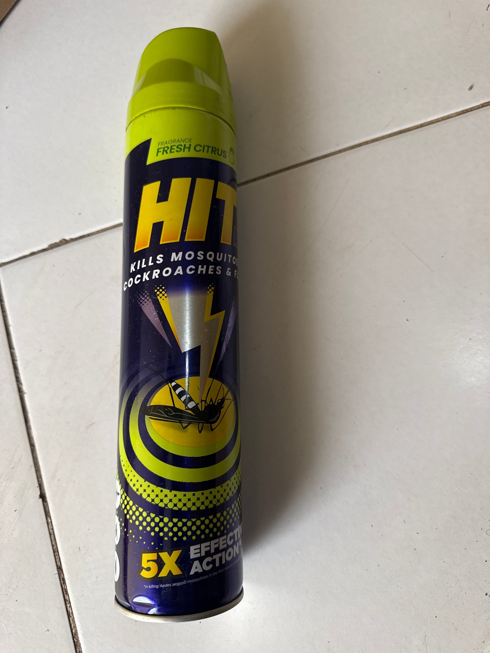 Dawa ya Mbu-HIT Kubwa 600ML Fresh Citrus