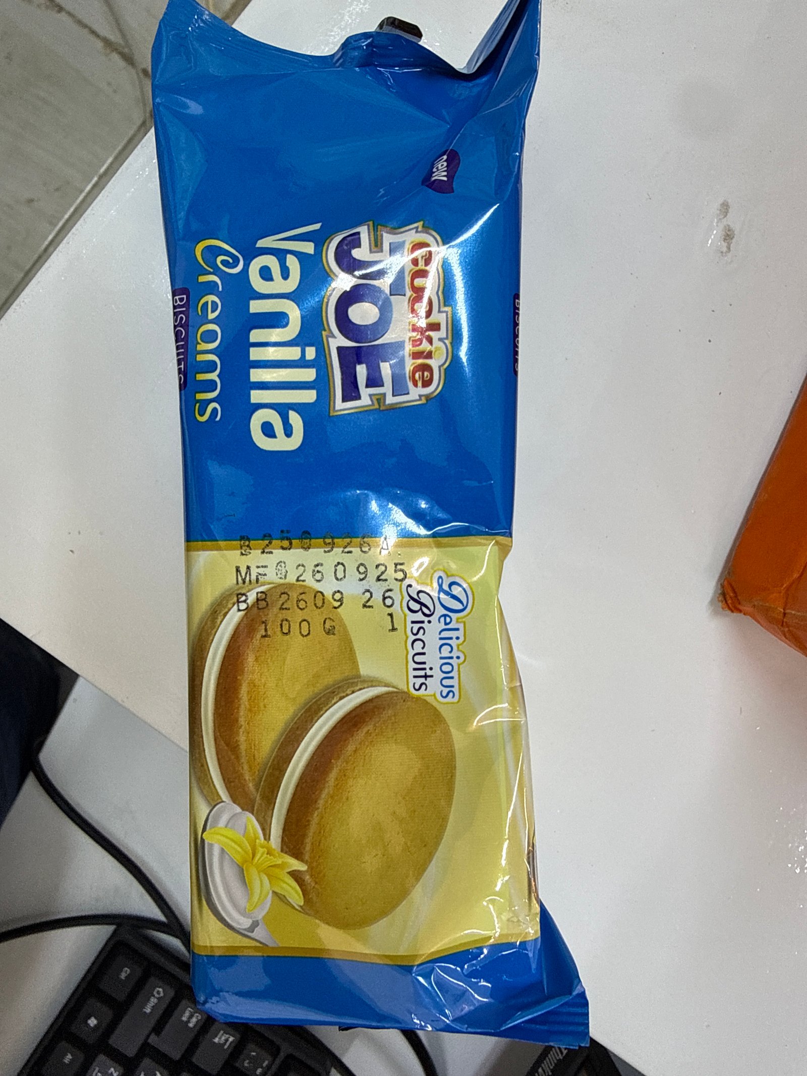 Biscuit-Joe Vanilla Cream