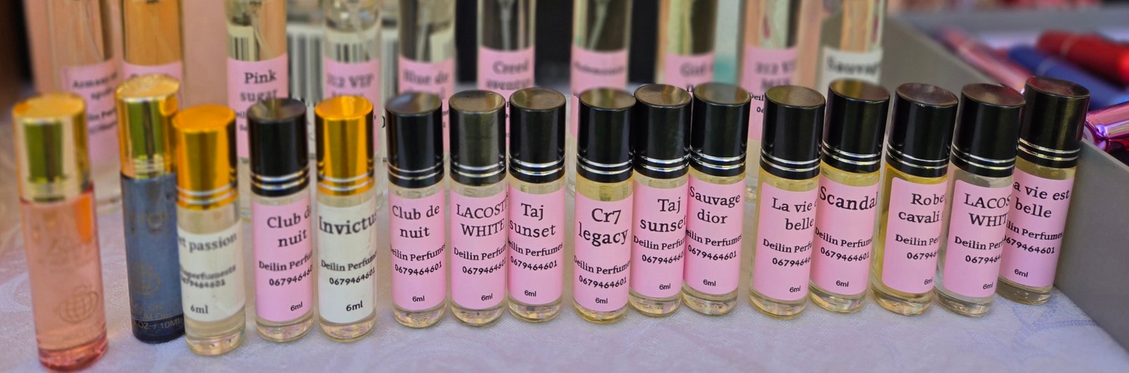 6Mls  - oil perfumes 