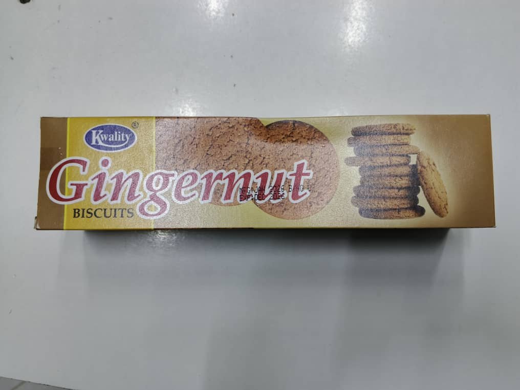 BISCUITS KWALITY GINGERNUT 150gm