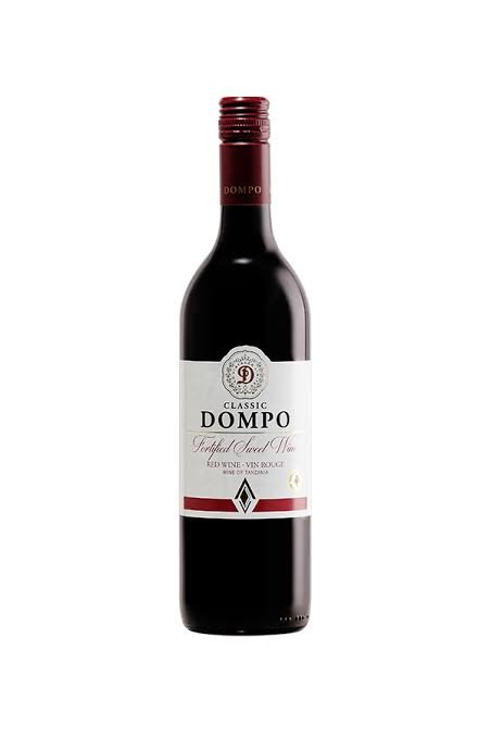 WINE-Classic Dompo Fortified Sweet Wine- Red wine-Vin Rouge 750mls
