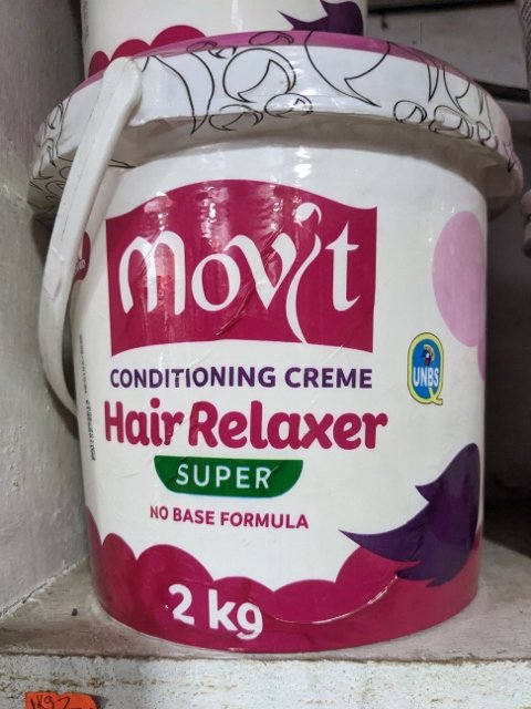 MOVIT CONDITIONING CREME HAIR RELAXER 2 KG